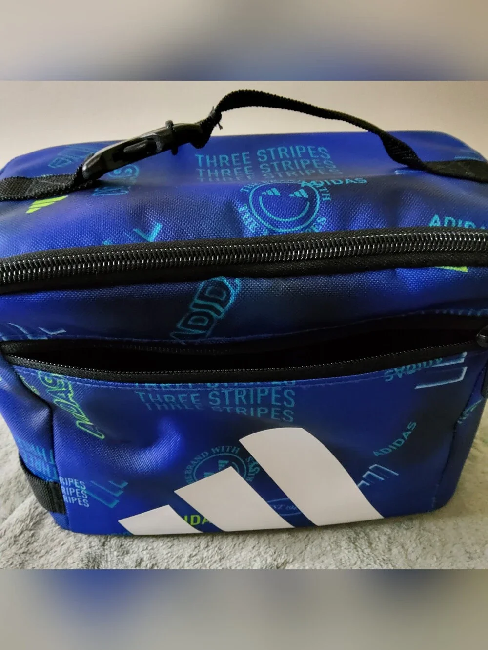 * Adidas Affiliate Logo School Collegiate Office Lunch Bag Navy/Black